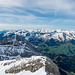 Alpenpanorama, Blick vom Säntis