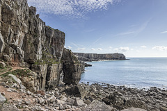 View to St Govans Head