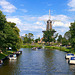 Leiden Canal and Windmill