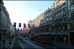 pink week in Regent Street