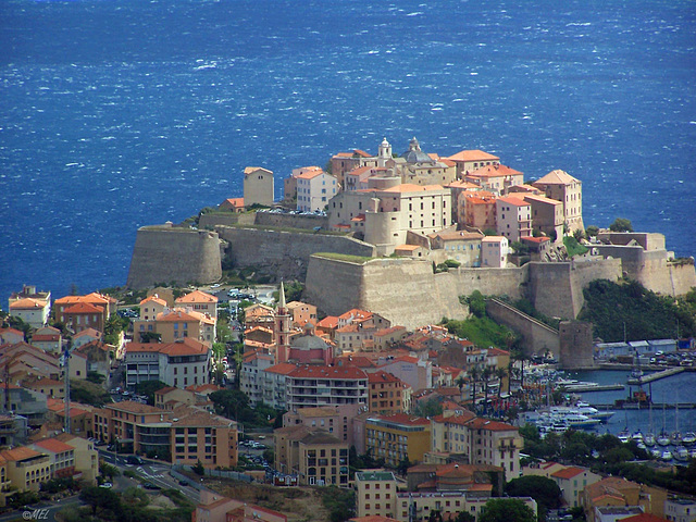Blick auf Calvi, Korsika