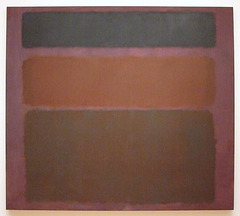 No. 16 Red, Brown, Black by Rothko in the Museum of Modern Art, May 2010