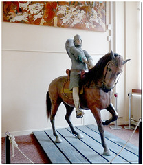 Guerriero a cavallo del periodo della battaglia di Hastings