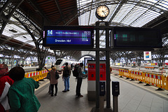 Leipzig 2015 – Hauptbahnhof – Platform 14