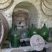 Barrel and bottles, Villa Fiorentino