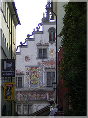 Lindau - Detailansicht des alten Rathauses