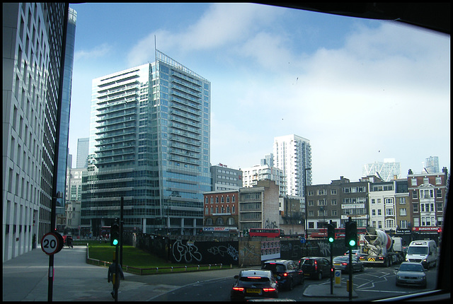 the uglification of Aldgate