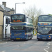 DSCF3321 Delaine Buses AD12 DBL and AD65 DBL in Market Deeping - 6 May 2016
