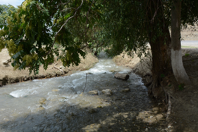 Turkmenistan, The Stream of Cold Water in the Valley of Chuli