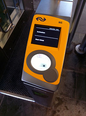 New scanning station for barcode railway tickets