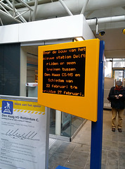 The Hague–Schiedam line closed for a week