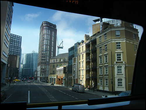 top of Commercial Road