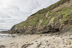 Nolton Haven north west cliffs of Pennant Sandstone Formation