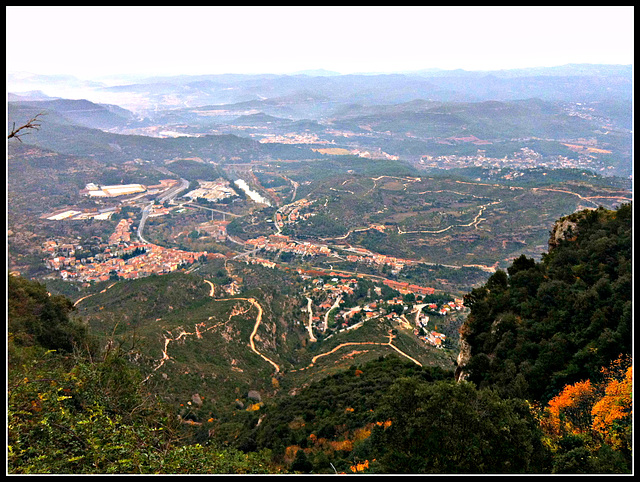 Vista desde Montserrat (Barcelona), 4