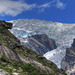 Torsbreen glacier, beginning of Austerdalsbreen glacier.