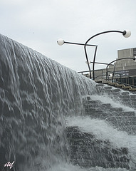 mur d'eau à Montreal