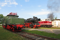 Stützen der Deutschen Reichsbahn der DDR (E94, BR50 und V180)