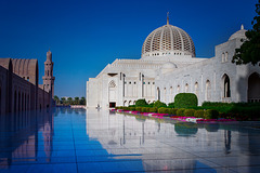 Muscat. Sultan Qaboos Grand Mosque. جامع السلطان قابوس الأكبر