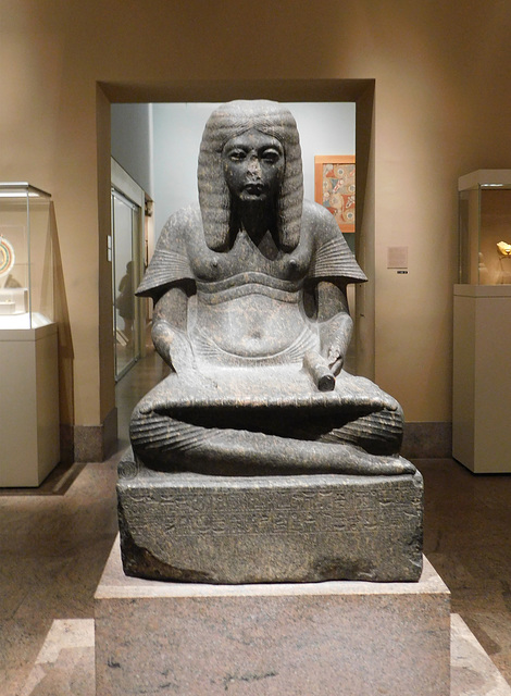 Haremhab as a Scribe of the King in the Metropolitan Museum of Art, September 2018