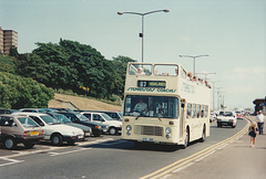 Stephensons Coaches OTO 151R in Southend - 9 Aug 1995
