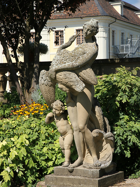 Skulptur im Park von Schloss Ludwigsburg