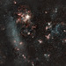 Large Magellanic Cloud and surrounding area.