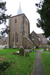 milford-on-sea church, hants