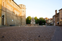 Piazza del popolo a Cesena