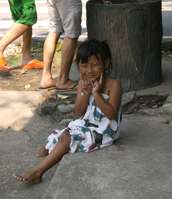 Petite fille Thaïlandaise ultra mignonne