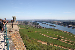 Rüdesheim - Aussicht vom Niederwalddenkmal