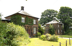 Lodges to the demolished Wingerworth Hall, Wingerworth, Chesterfield, Derbyshire