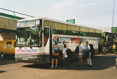 Stagecoach South (East Kent) (National Express contractor) 8913 (M913 WJK) at the Port of Dover – 11 Aug 1998 (401-09)