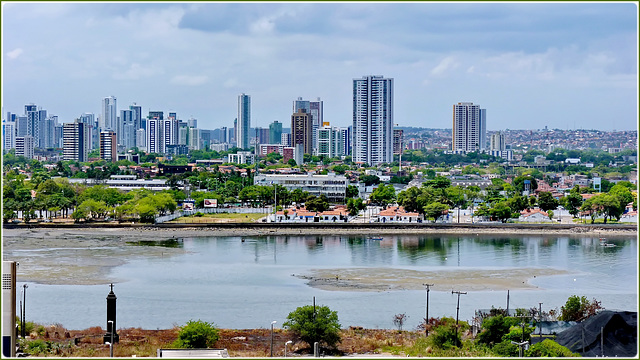 Recife : la città vista dal mare