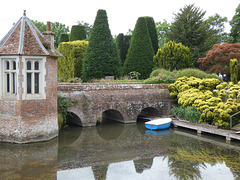 The Moat, Bridge and a Glimpse of the Gardens
