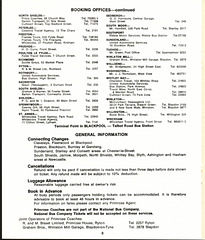 Primrose Coaches timetable Summer 1974 Page 8