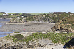 The Settlands at Little Haven from coastal path