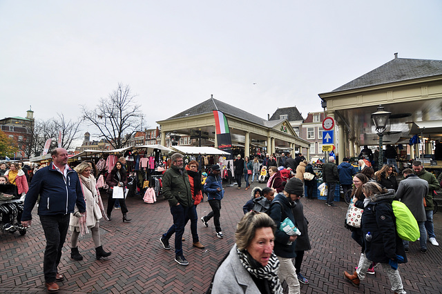 Saturday Market in Leiden