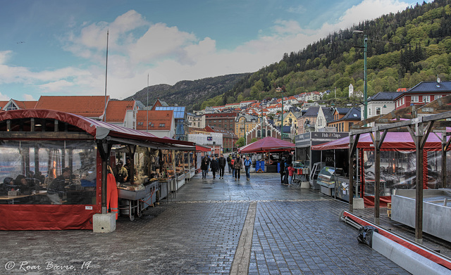 The fishmarket in Bergen