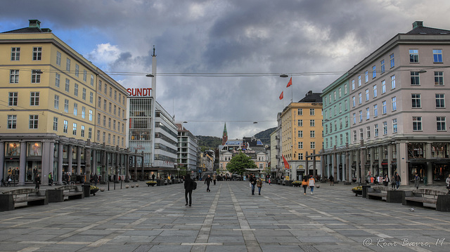 Bergen torg (Bergen town square)