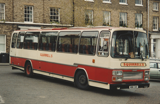 R J Squirrell MNM 34V in Bury St. Edmunds - 27 Apr 1995