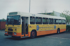 First Pioneer 404 (G62 RND) in Rochdale – 26 April 1999 (413-23A)