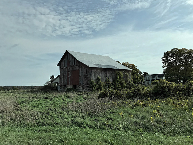 A Barn Beside the Road