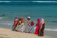Muslim girls and women on Bali