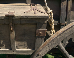 Detail, covered wagon