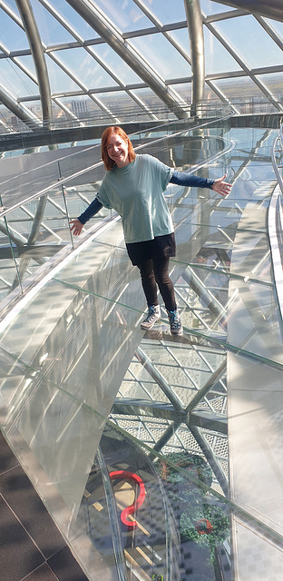 Eight Storeys up on a Glass Floor