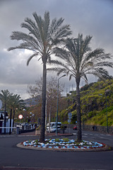 Kleiner Kreisel im Hafen Machico auf Madeira