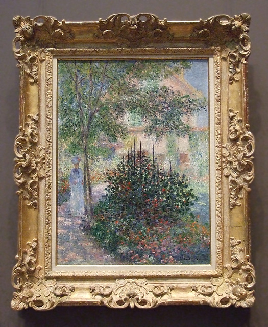Camille Monet in the Garden at Argenteuil by Monet in the Metropolitan Museum of Art, March 2011