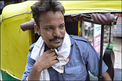 Mon ami Viki, le chauffeur de rickshaw