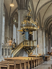 Linköping cathedral pulpit