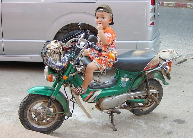 Mae Sai- Boy on a Bike